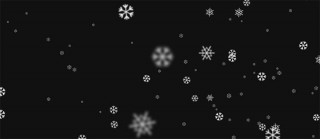 jQuery基于html5绘制的3D雪花飘落场景动画特效