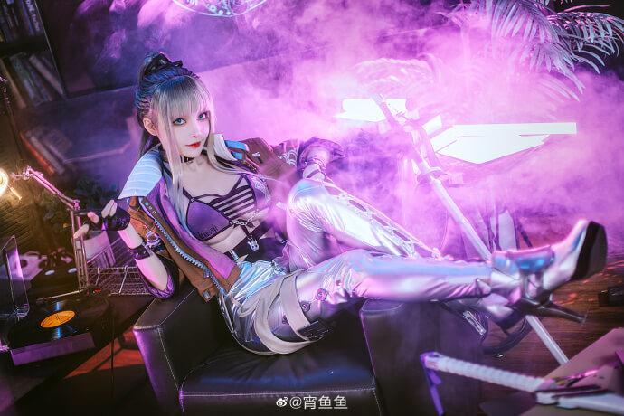 【COS正片】无期迷途 禁闭者 MBCC-S-027 白逸cos cn宵鱼鱼