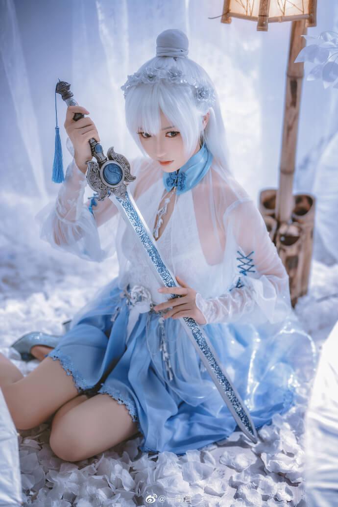 【COS正片】永劫无间顾清寒cos香雪水兰 cn南宫
