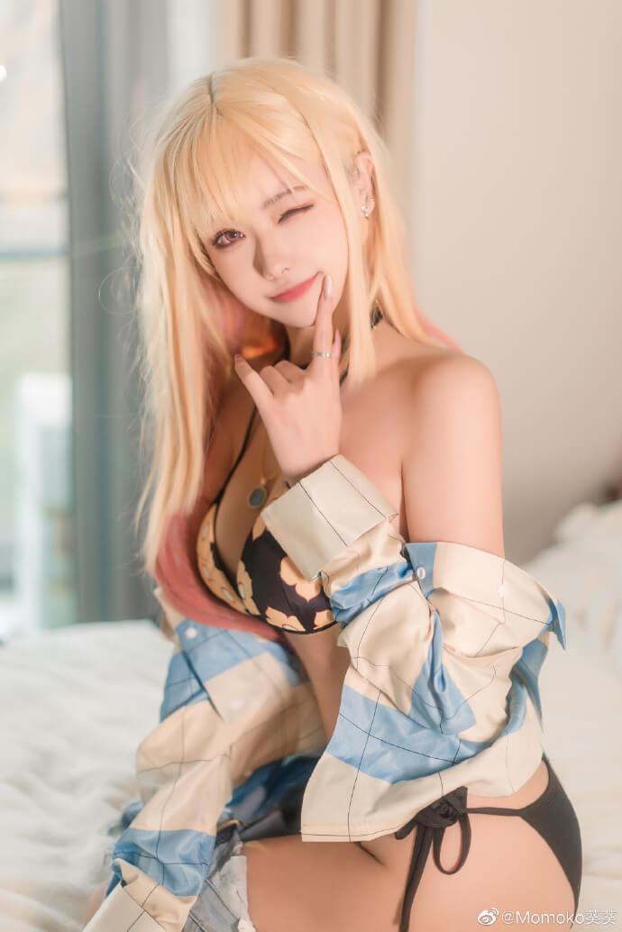 【COS正片】更衣人偶坠入爱河 喜多川海梦cos momoko葵葵