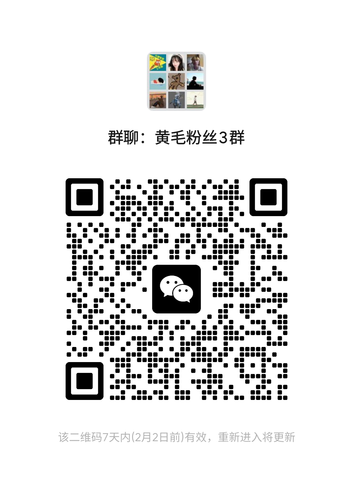 黄毛粉丝资源技术交流群    速进！