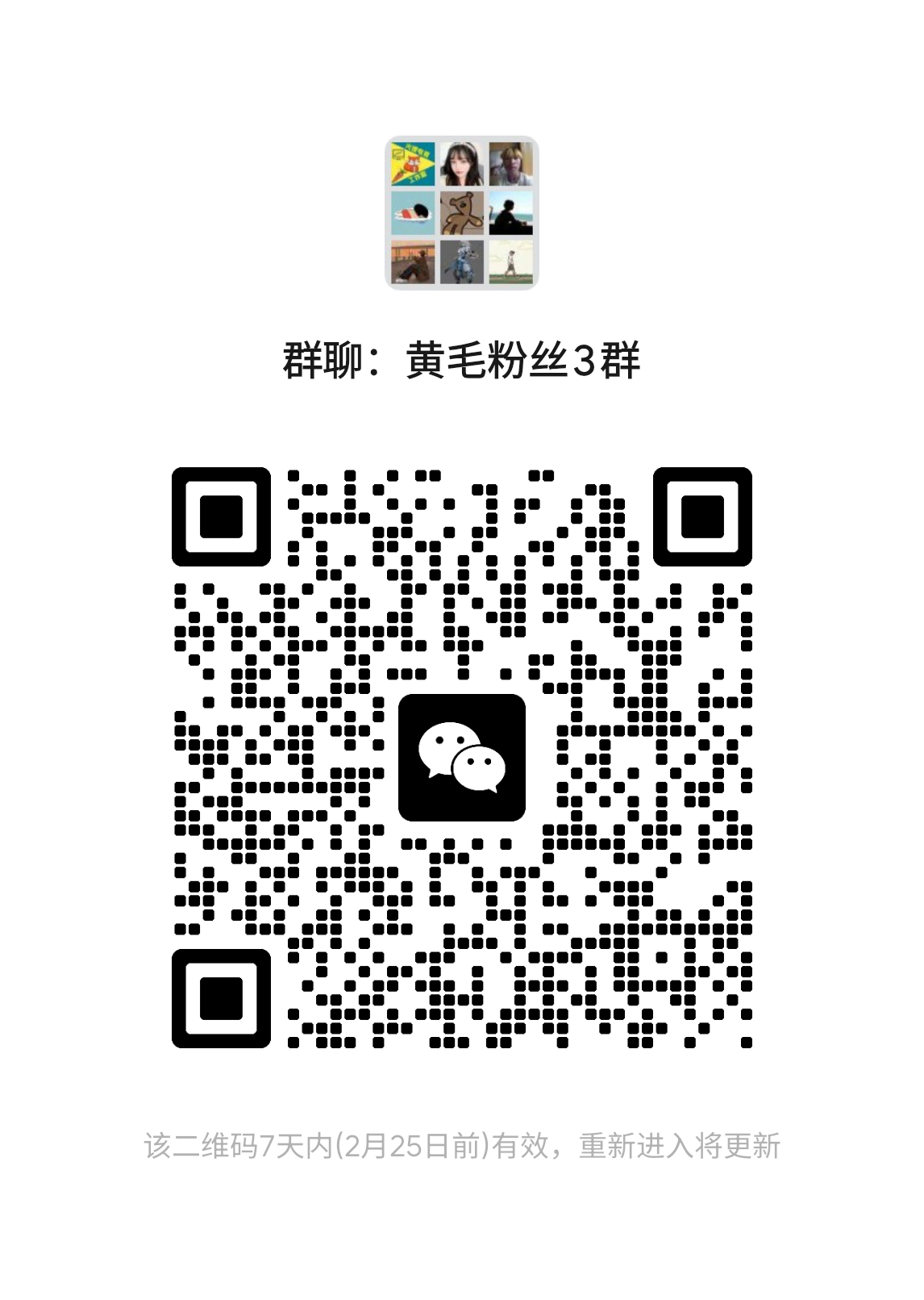 黄毛粉丝资源技术交流群    速进！